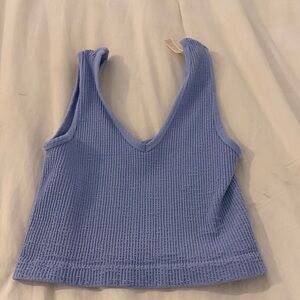 By Together Lavender Ribbed Tank Top